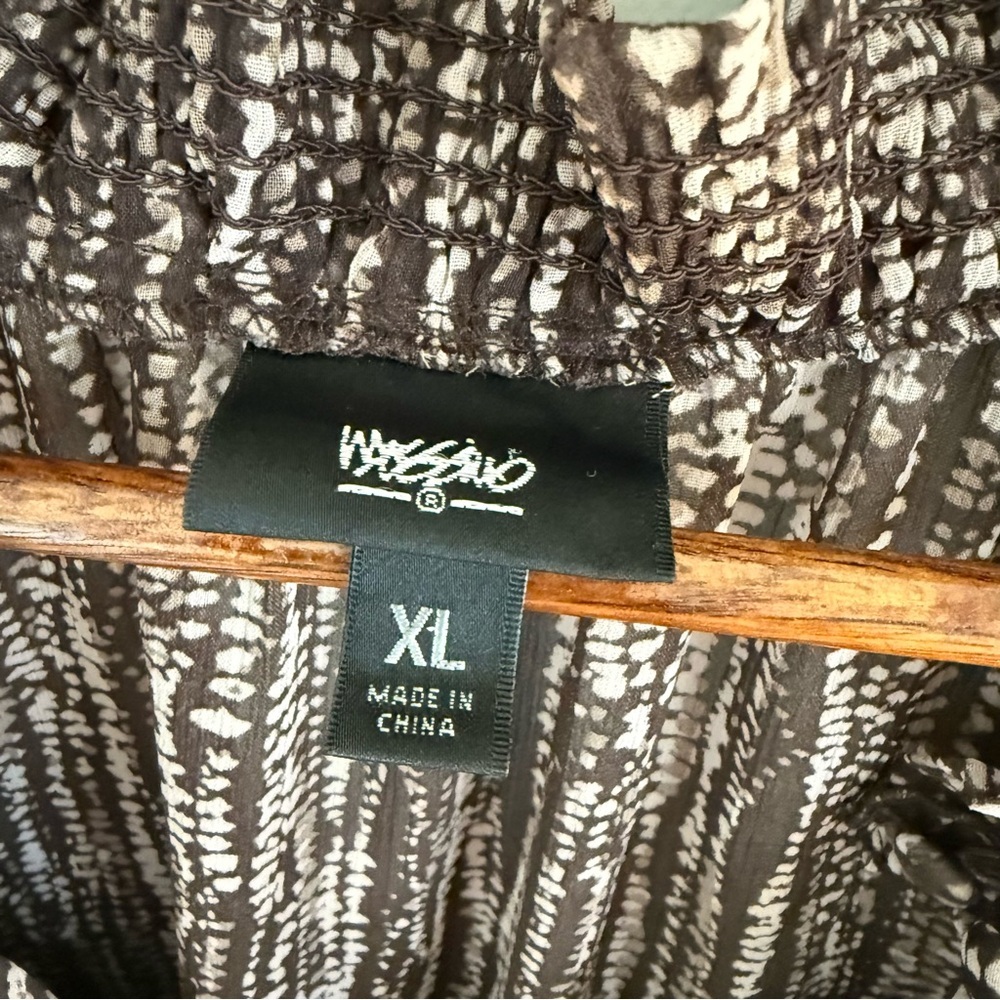 Massimo Brown Patterned Mini Dress - Picture 8 of 9
